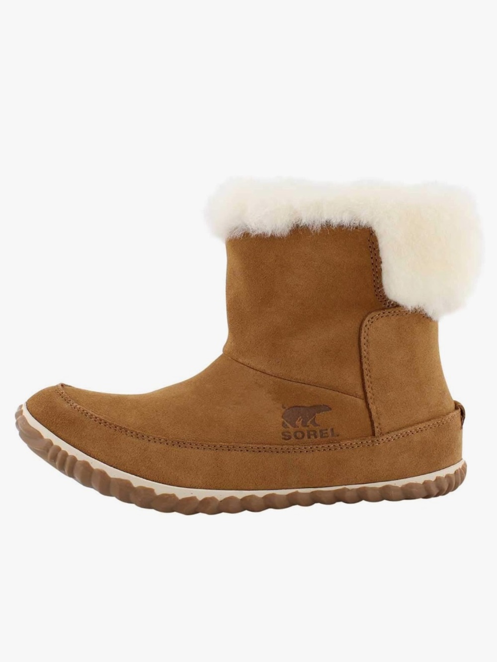 SOREL Out ‘N About Suede Casual Bootie in Elk ~ Size 8